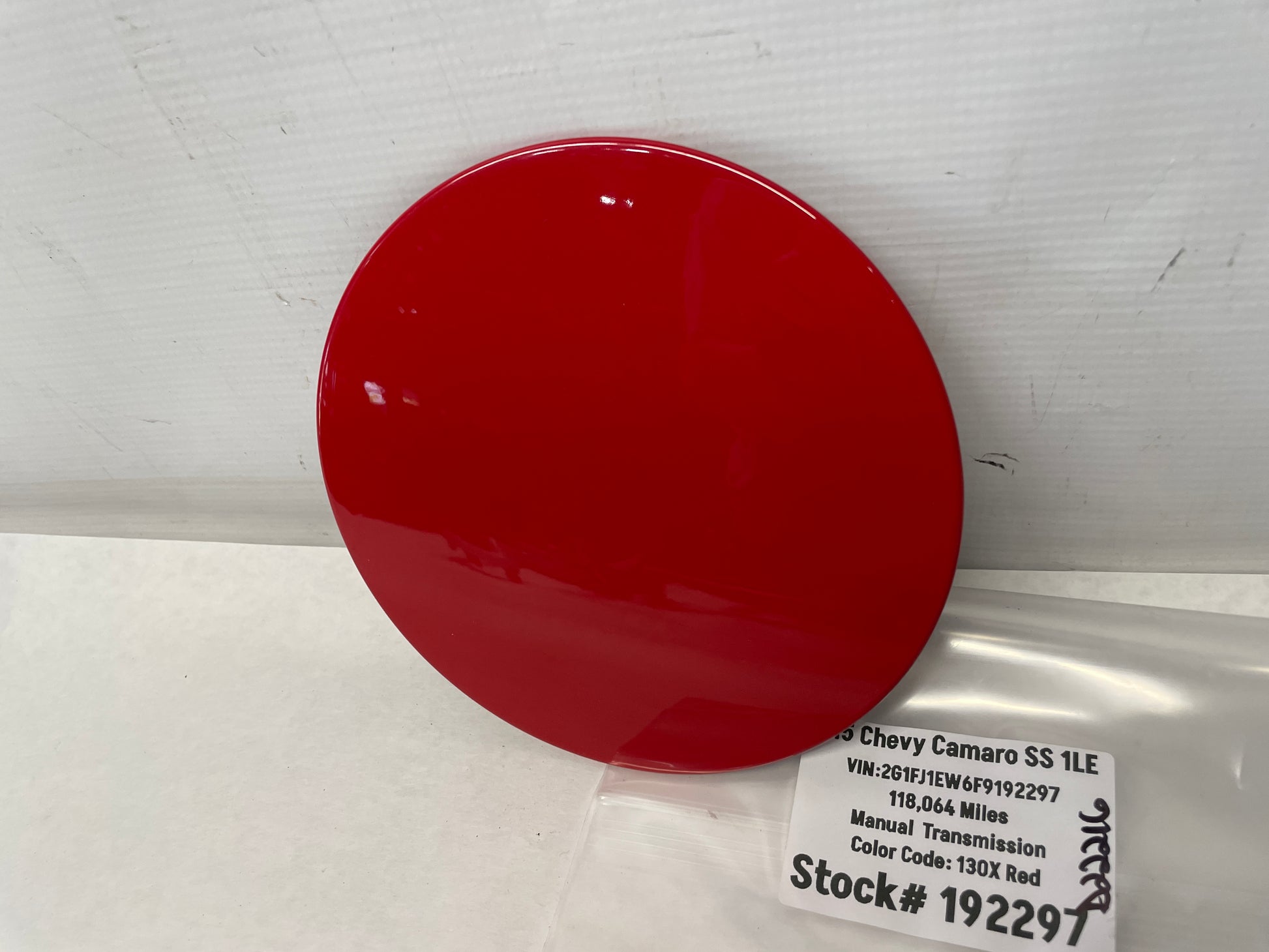 2015 Chevy Camaro SS 1LE Fuel Gas Tank Filler Door Cover OEM - Day's Parts Yard