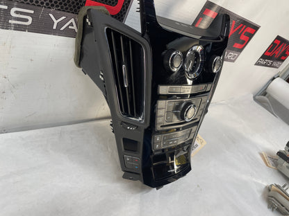 2009 Cadillac CTS-V Radio CD Navigation Climate Control Dash Panel Unit HVAC OEM - Day's Parts Yard