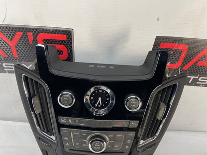 2009 Cadillac CTS-V Radio CD Navigation Climate Control Dash Panel Unit HVAC OEM - Day's Parts Yard