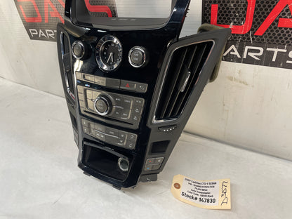 2009 Cadillac CTS-V Radio CD Navigation Climate Control Dash Panel Unit HVAC OEM - Day's Parts Yard