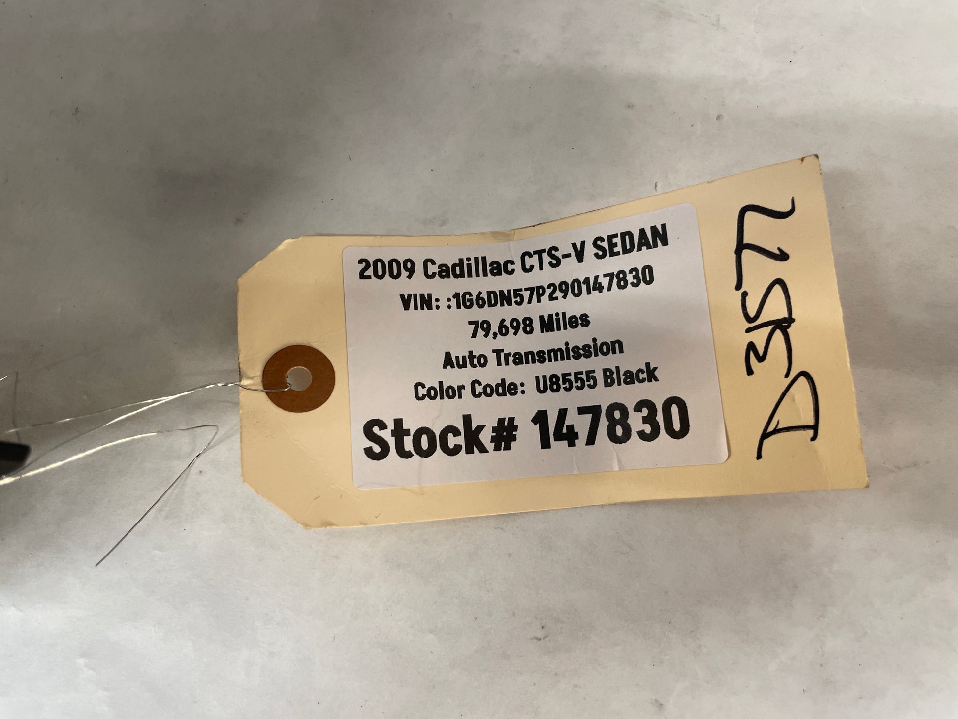 2009 Cadillac CTS-V Radio CD Navigation Climate Control Dash Panel Unit HVAC OEM - Day's Parts Yard