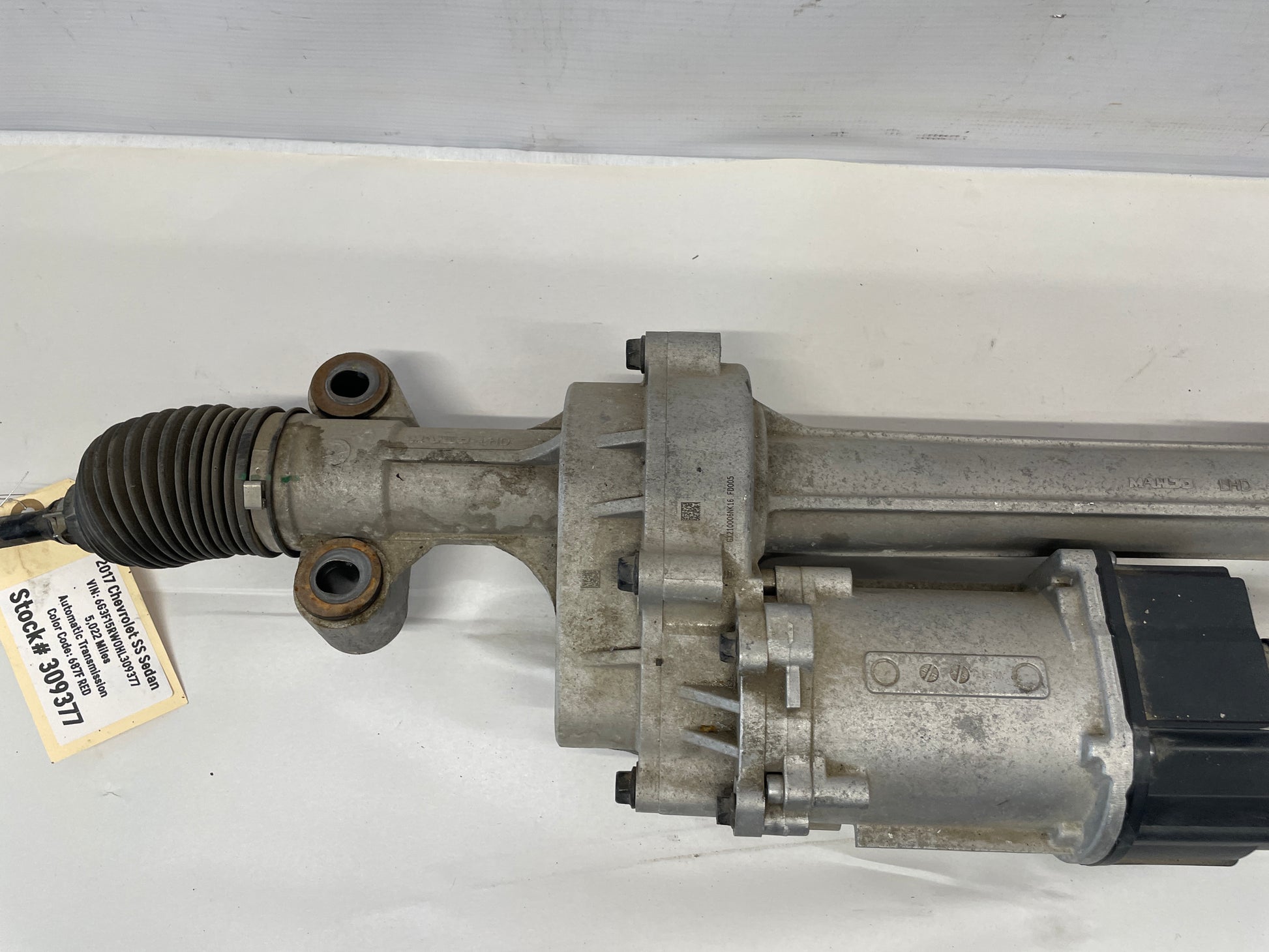 2017 Chevy SS Sedan Steering Rack and Pinion w/ Hardware OEM - Day's Parts Yard