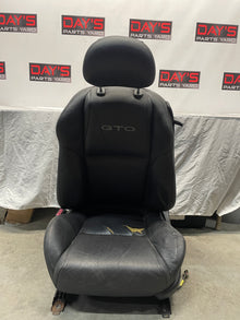 2005 Pontiac GTO LH Driver Front Seat OEM - Day's Parts Yard