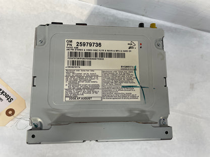 2009 Cadillac CTS-V Sedan CD Player Navigation Control Receiver Box Unit OEM - Day's Parts Yard