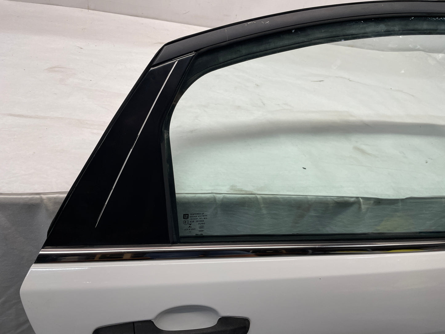 2012 Chevy Caprice PPV RH Passenger Rear Exterior Door White OEM