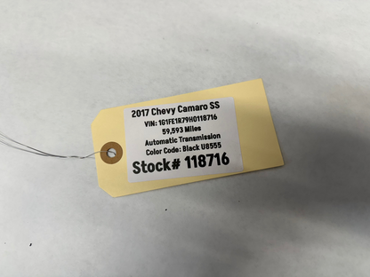 2017 Chevy Camaro SS Complete Rear Bumper Cover OEM - Day's Parts Yard