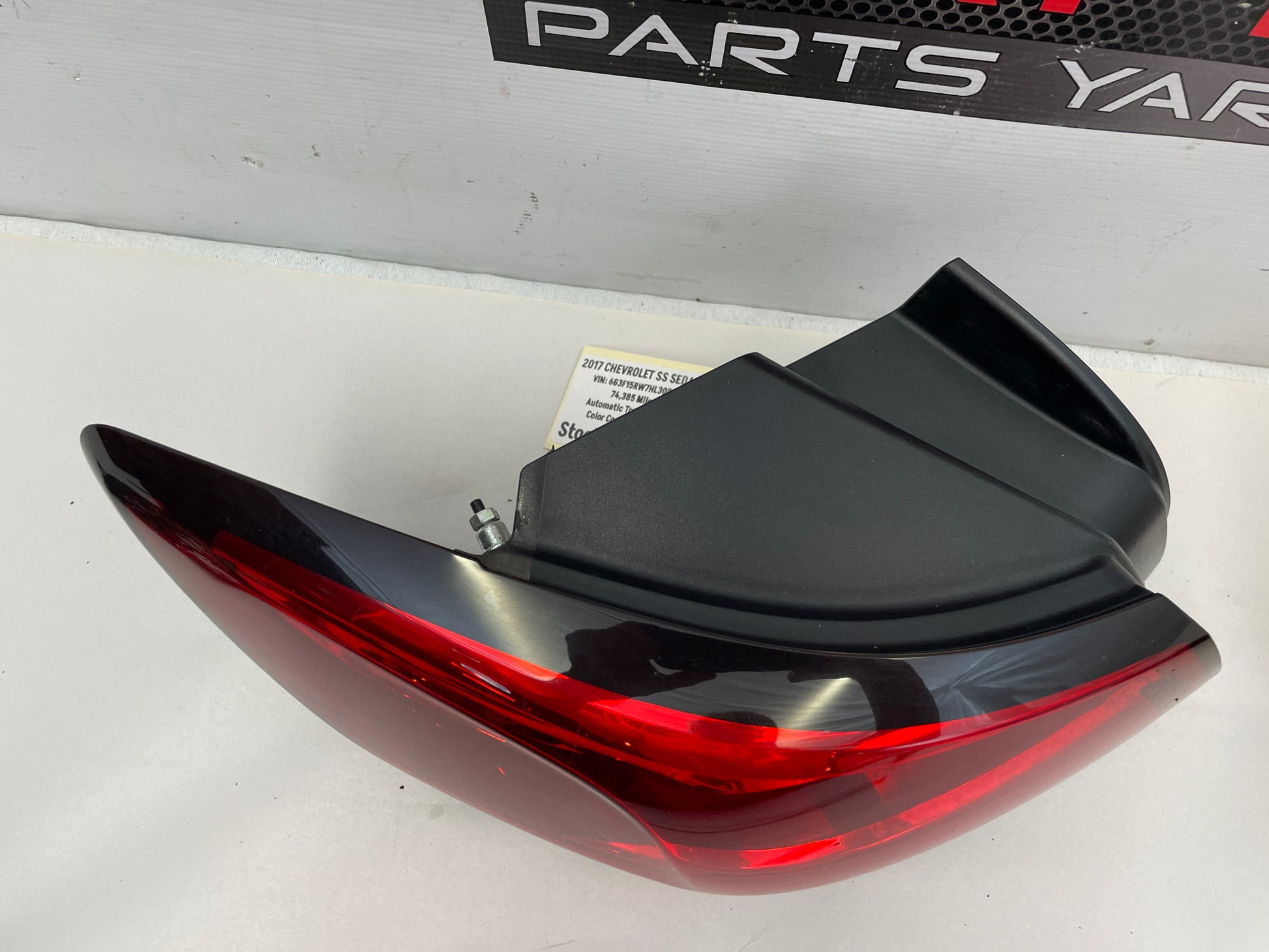 2017 Chevrolet SS Sedan RH & LH Tail Light Taillight Lamp OEM - Day's Parts Yard