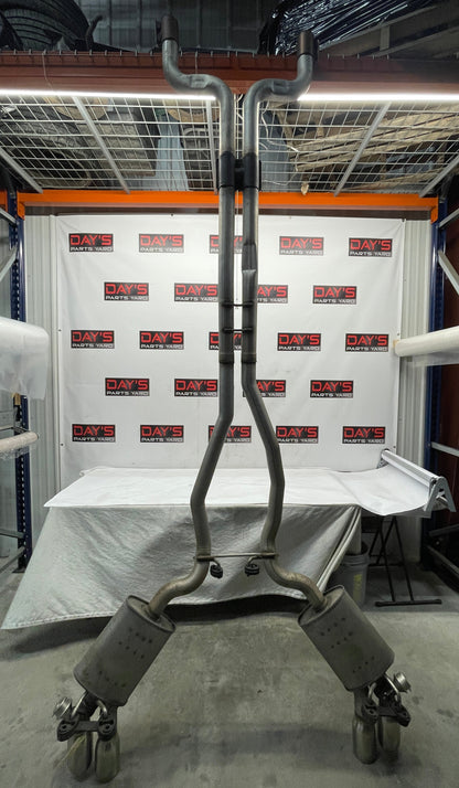 2014 Chevy Camaro ZL1 Factory OEM Exhaust NPP Bi Mode Muffler Pipe Assembly - Day's Parts Yard