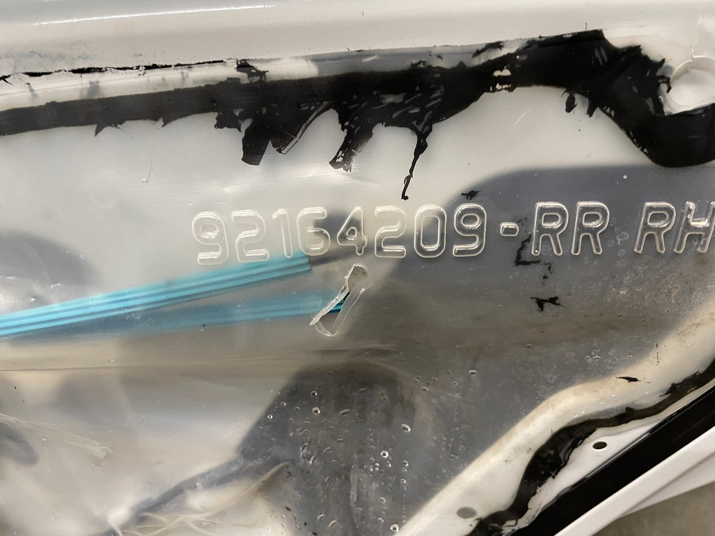 2012 Chevy Caprice PPV RH Passenger Rear Exterior Door White OEM
