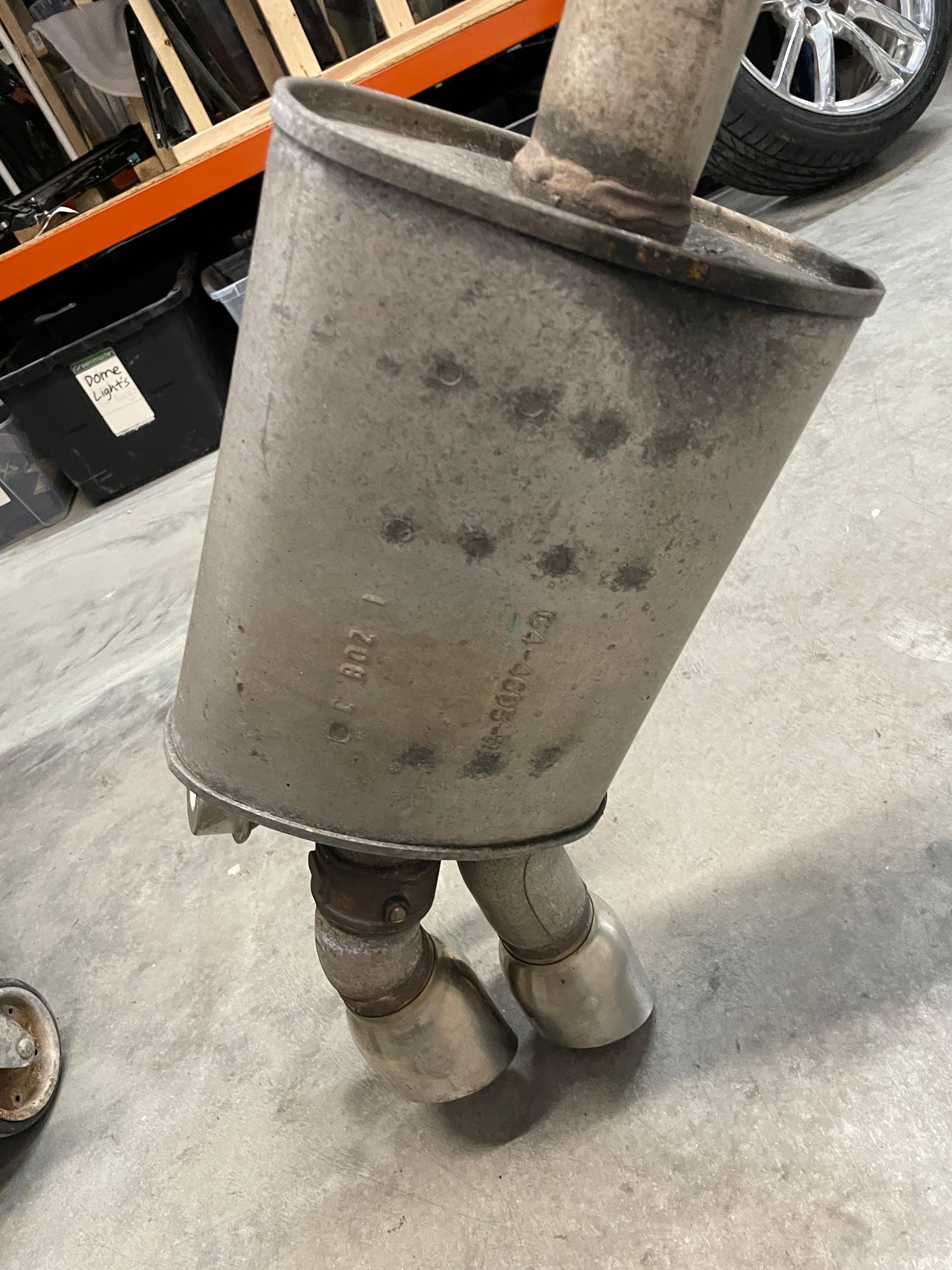 2014 Chevy Camaro ZL1 Factory OEM Exhaust NPP Bi Mode Muffler Pipe Assembly - Day's Parts Yard
