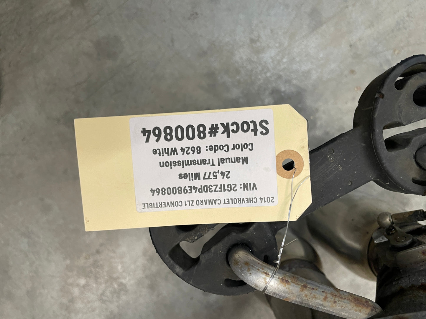 2014 Chevy Camaro ZL1 Factory OEM Exhaust NPP Bi Mode Muffler Pipe Assembly - Day's Parts Yard