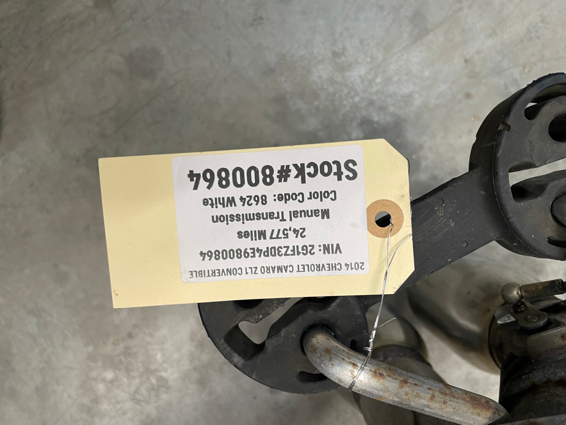 2014 Chevy Camaro ZL1 Factory OEM Exhaust NPP Bi Mode Muffler Pipe Assembly - Day's Parts Yard