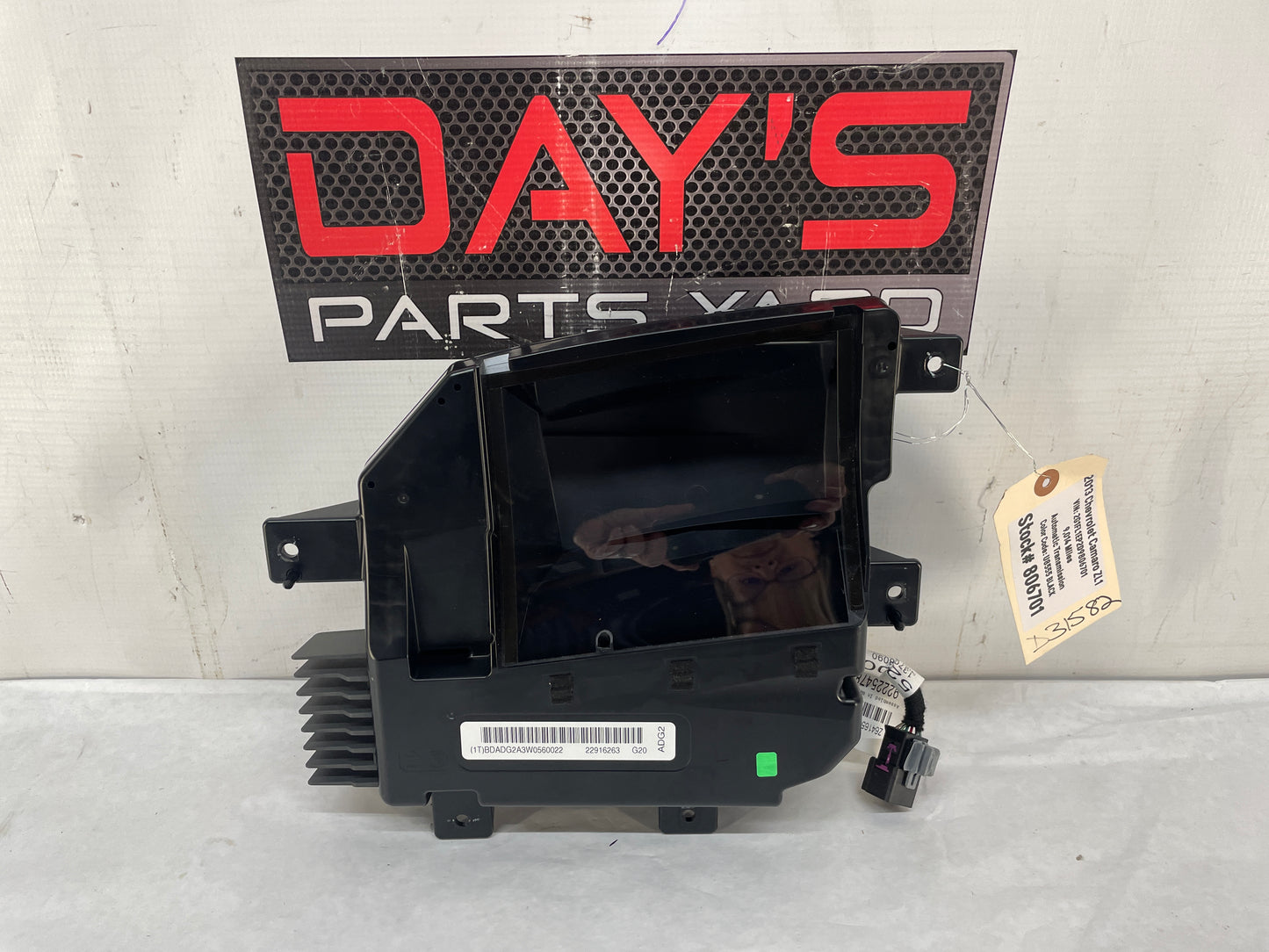 2013 Chevy Camaro ZL1 Heads Up Display HUD Projector Screen OEM - Day's Parts Yard