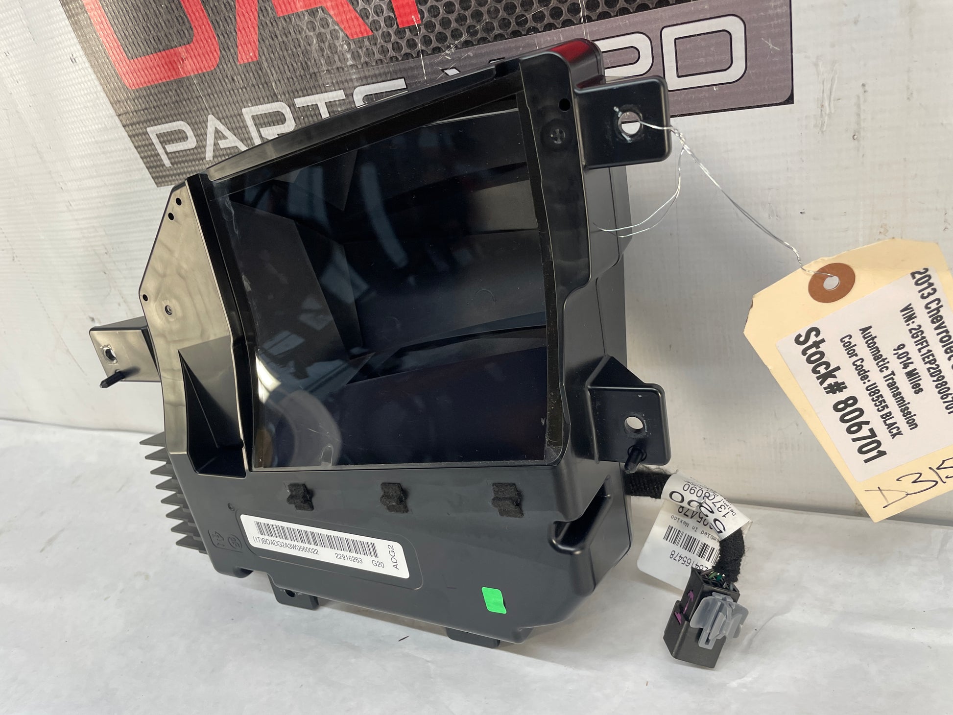 2013 Chevy Camaro ZL1 Heads Up Display HUD Projector Screen OEM - Day's Parts Yard