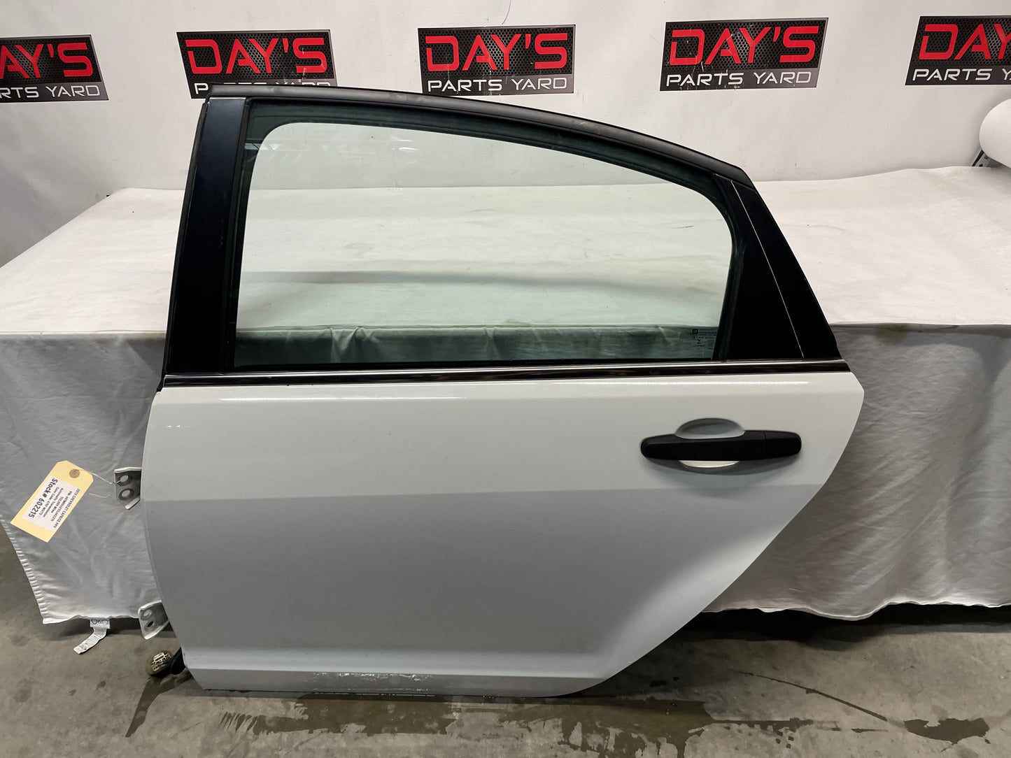2012 Chevy Caprice PPV LH Driver Rear Exterior Door White OEM