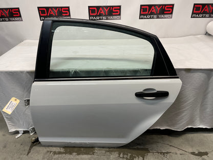 2012 Chevy Caprice PPV LH Driver Rear Exterior Door White OEM