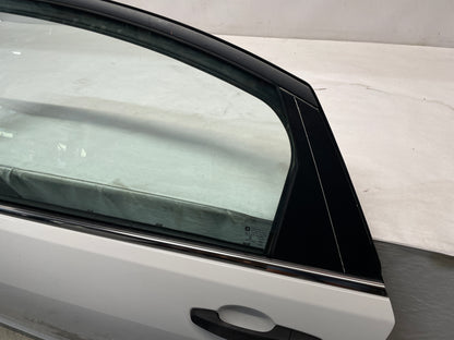 2012 Chevy Caprice PPV LH Driver Rear Exterior Door White OEM