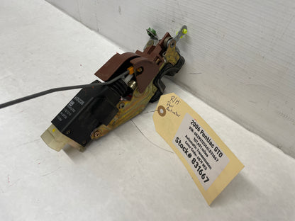 2006 Pontiac GTO RH Passenger Door Lock Actuator Assembly OEM - Day's Parts Yard
