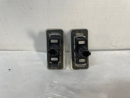 2009 Pontiac G8 GT RH & LH Trunk Deck Lid License Plate Tag Lights Lamps Housings OEM