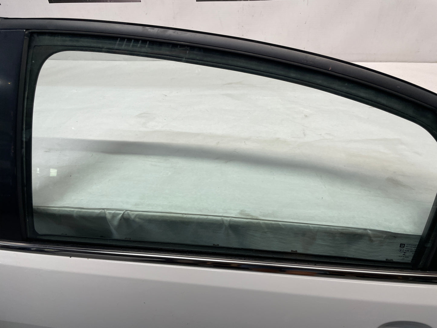 2012 Chevy Caprice PPV LH Driver Rear Exterior Door White OEM