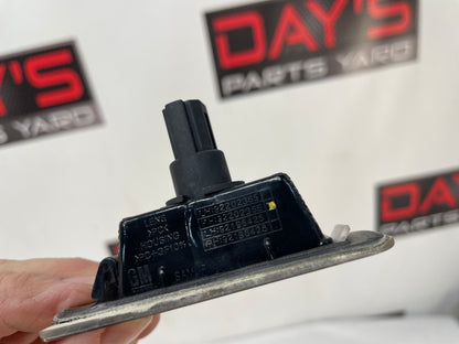 2009 Pontiac G8 GT RH & LH Trunk Deck Lid License Plate Tag Lights Lamps Housings OEM