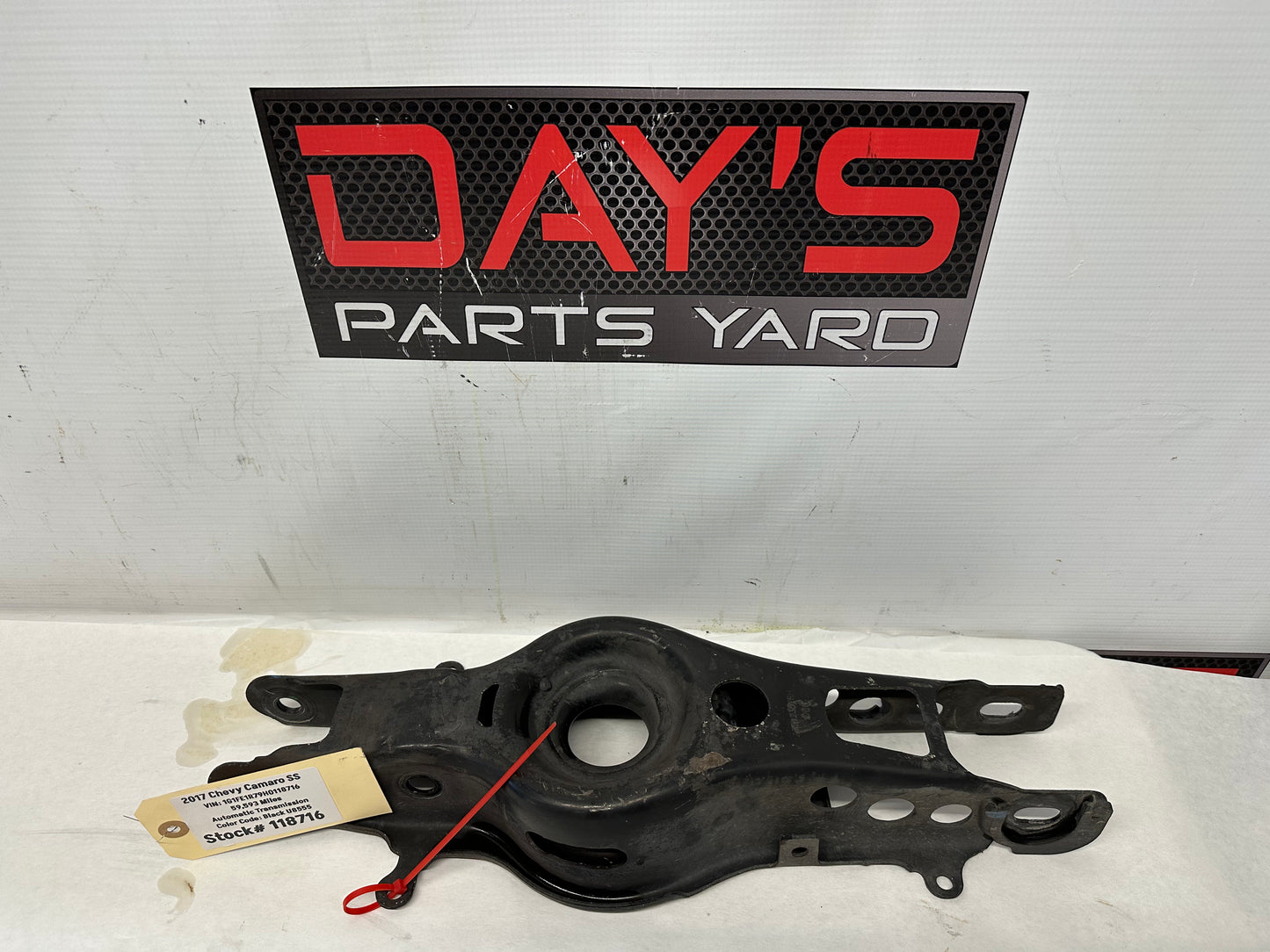 2017 Chevy Camaro SS RH Passenger Lower Spring Perch Control Arm OEM - Day's Parts Yard