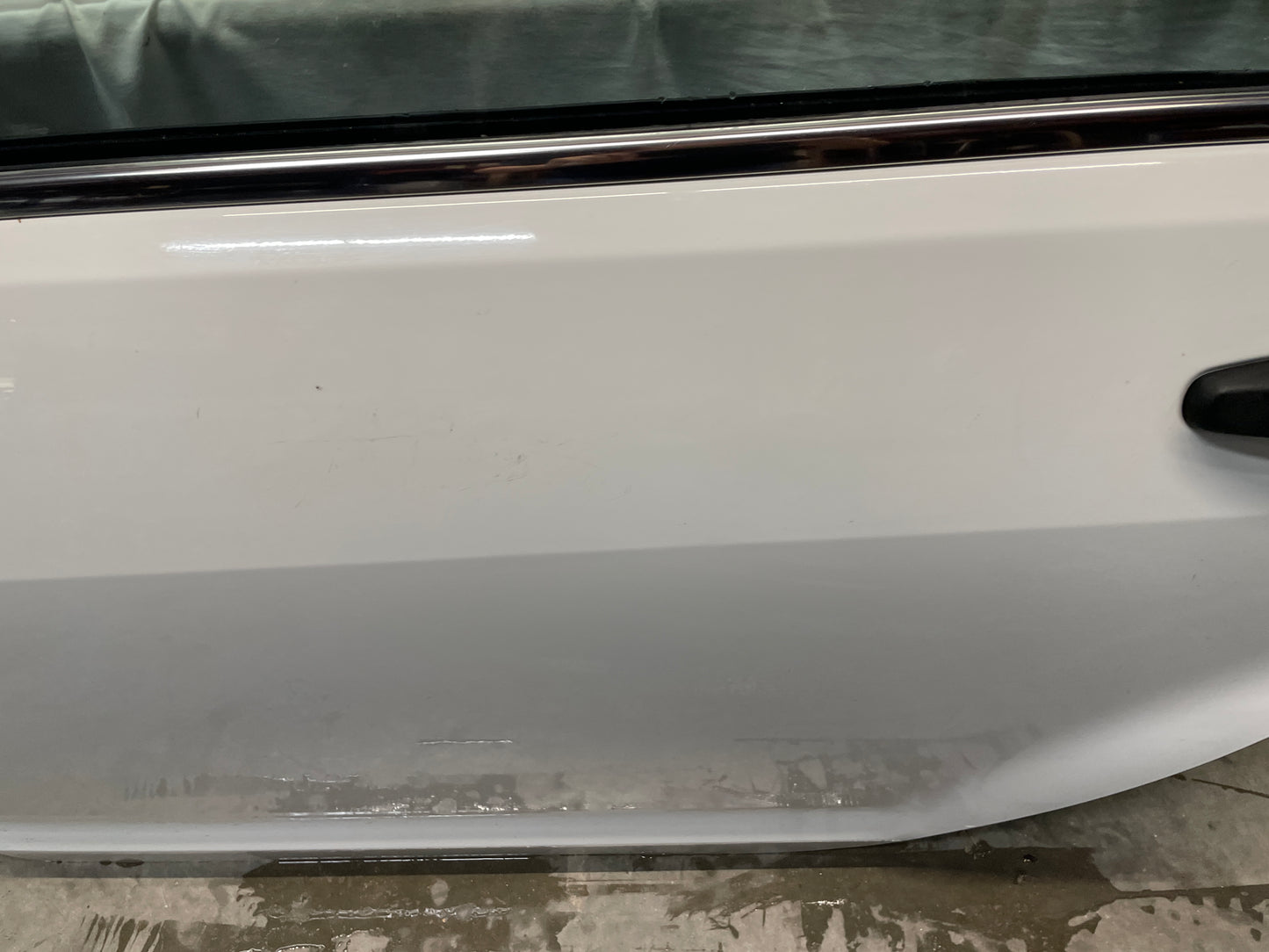 2012 Chevy Caprice PPV LH Driver Rear Exterior Door White OEM