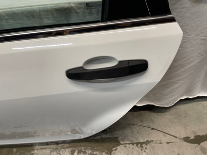 2012 Chevy Caprice PPV LH Driver Rear Exterior Door White OEM