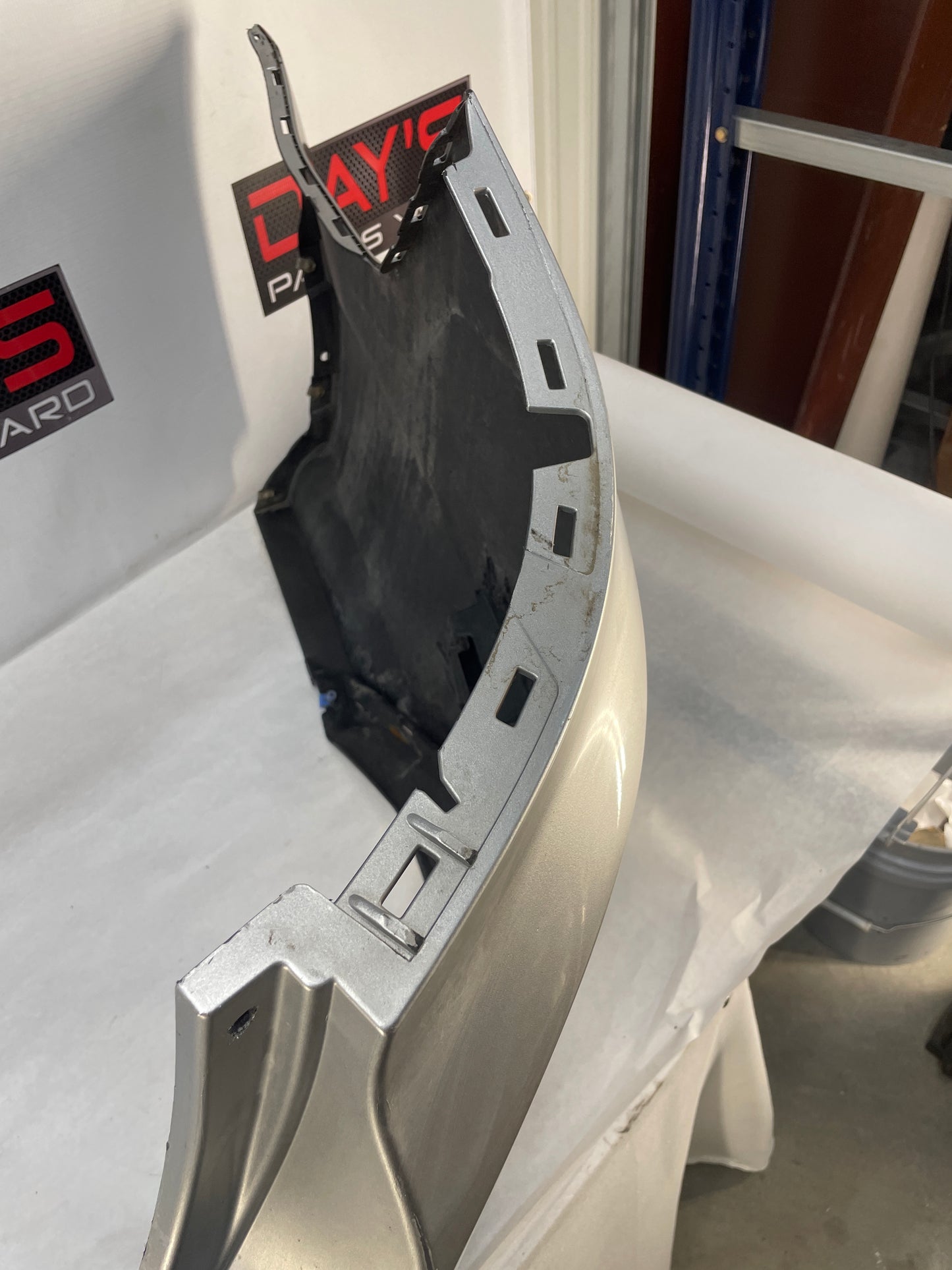 2015 Chevy SS Sedan Rear Bumper Cover Silver OEM