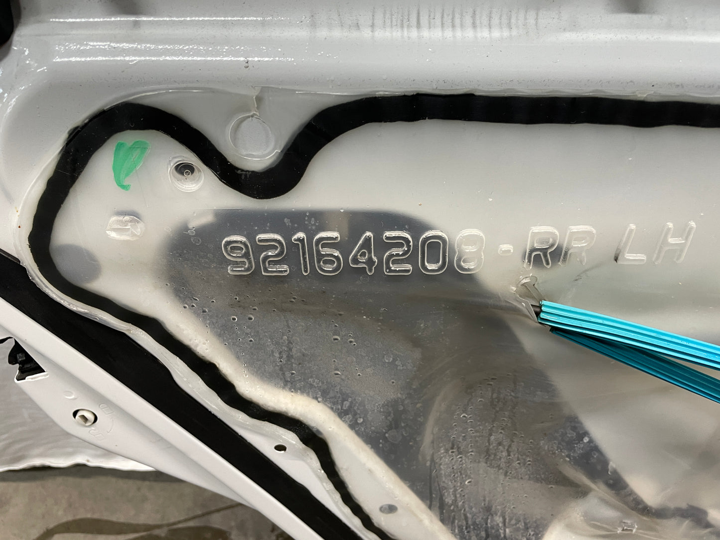 2012 Chevy Caprice PPV LH Driver Rear Exterior Door White OEM