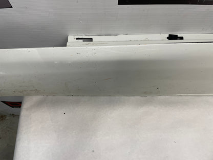 2012 Chevy Caprice PPV LH Driver Rocker Molding Side Skirt Panel Trim White OEM