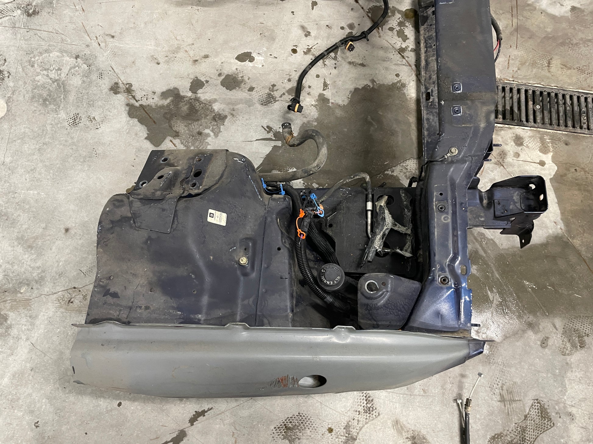 1998 Pontiac Firebird Formula Trans Am Radiator Core Support Frame Bracket OEM - Day's Parts Yard