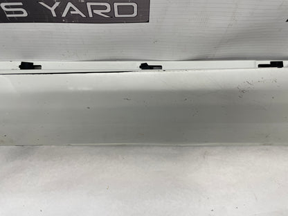 2012 Chevy Caprice PPV LH Driver Rocker Molding Side Skirt Panel Trim White OEM
