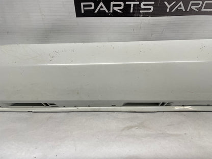 2012 Chevy Caprice PPV LH Driver Rocker Molding Side Skirt Panel Trim White OEM