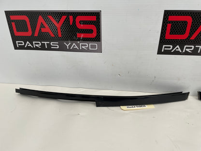 2014 Chevy SS Sedan Rear RH & LH Door Pillar Post Applique Trim Black OEM - Day's Parts Yard