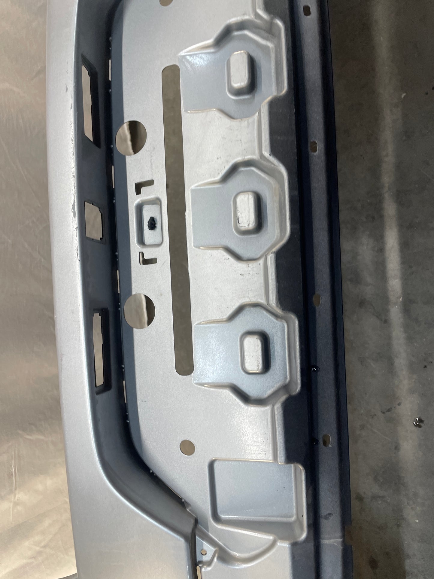 2015 Chevy SS Sedan Rear Bumper Cover Silver OEM