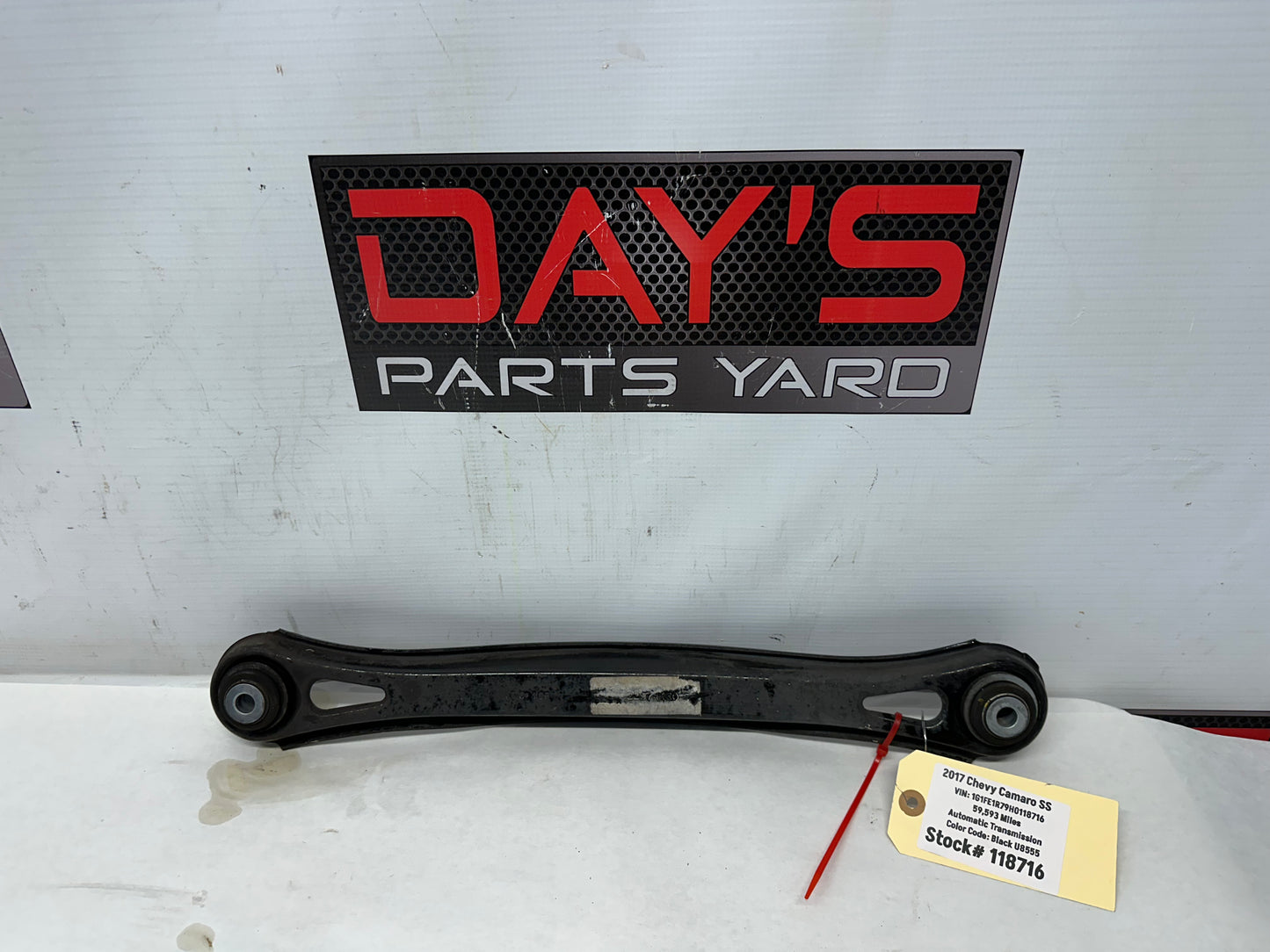 2017 Chevy Camaro SS Rear RH Passenger Control Arm Adjust Link Rod OEM - Day's Parts Yard