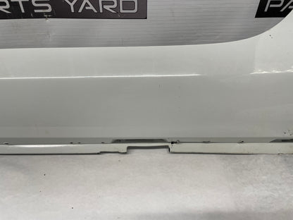 2012 Chevy Caprice PPV LH Driver Rocker Molding Side Skirt Panel Trim White OEM