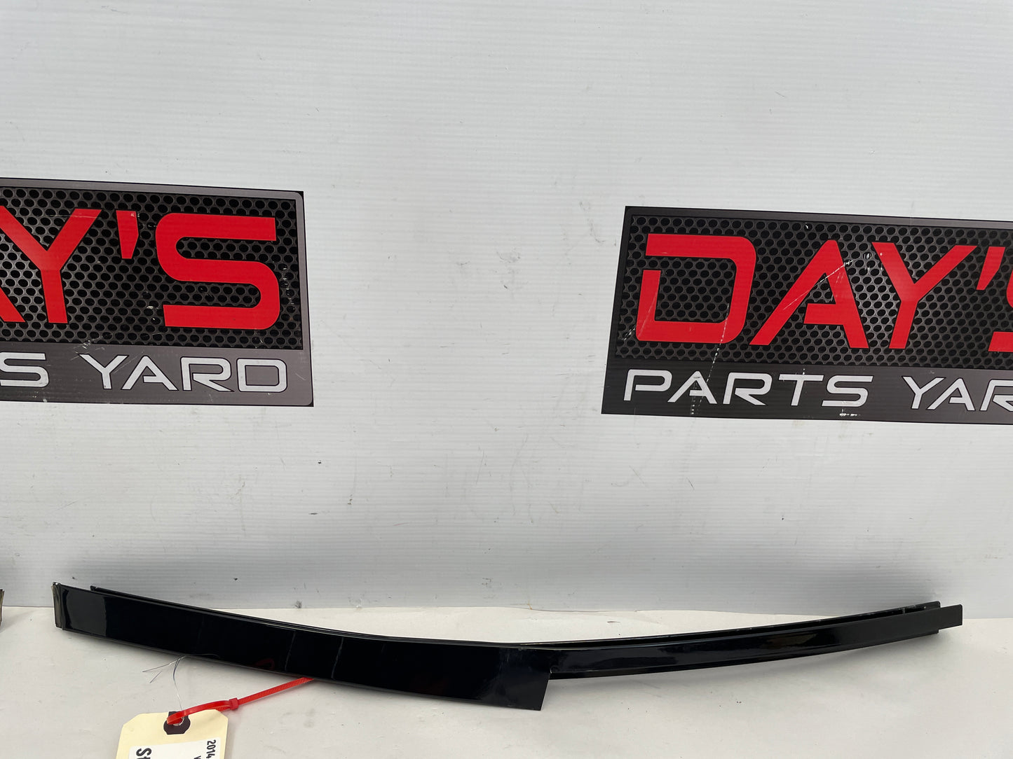 2014 Chevy SS Sedan Rear RH & LH Door Pillar Post Applique Trim Black OEM - Day's Parts Yard