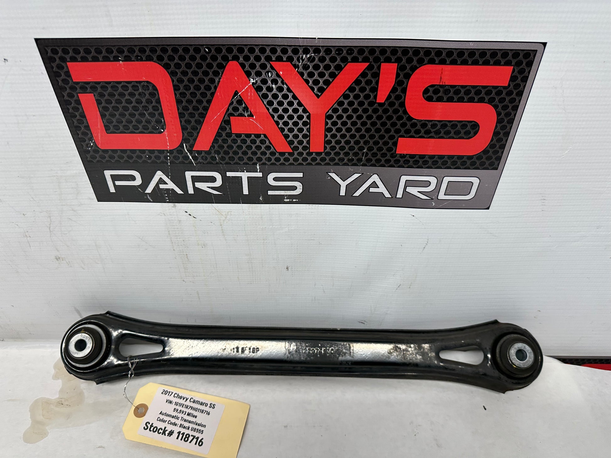 2017 Chevy Camaro SS LH Driver Rear Control Arm Adjust Link Rod OEM - Day's Parts Yard
