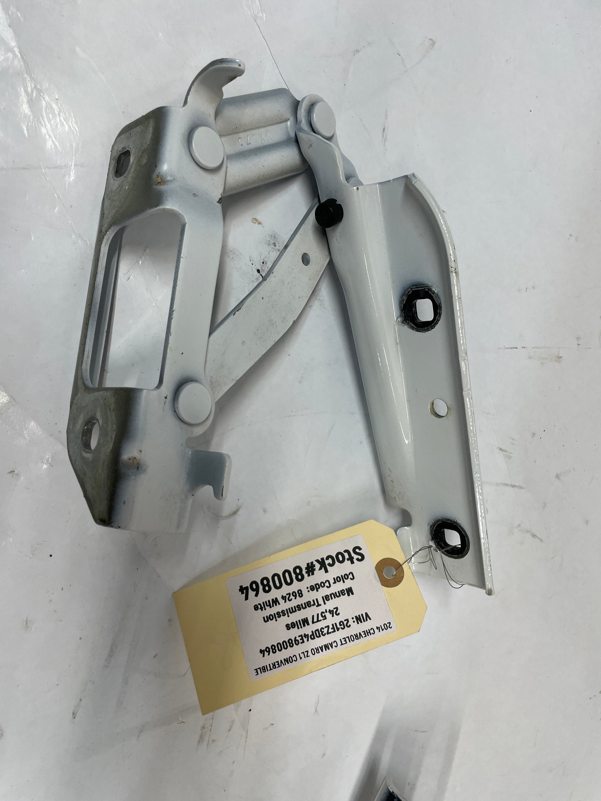2014 Chevy Camaro ZL1 RH & LH Hood Hinges OEM - Day's Parts Yard