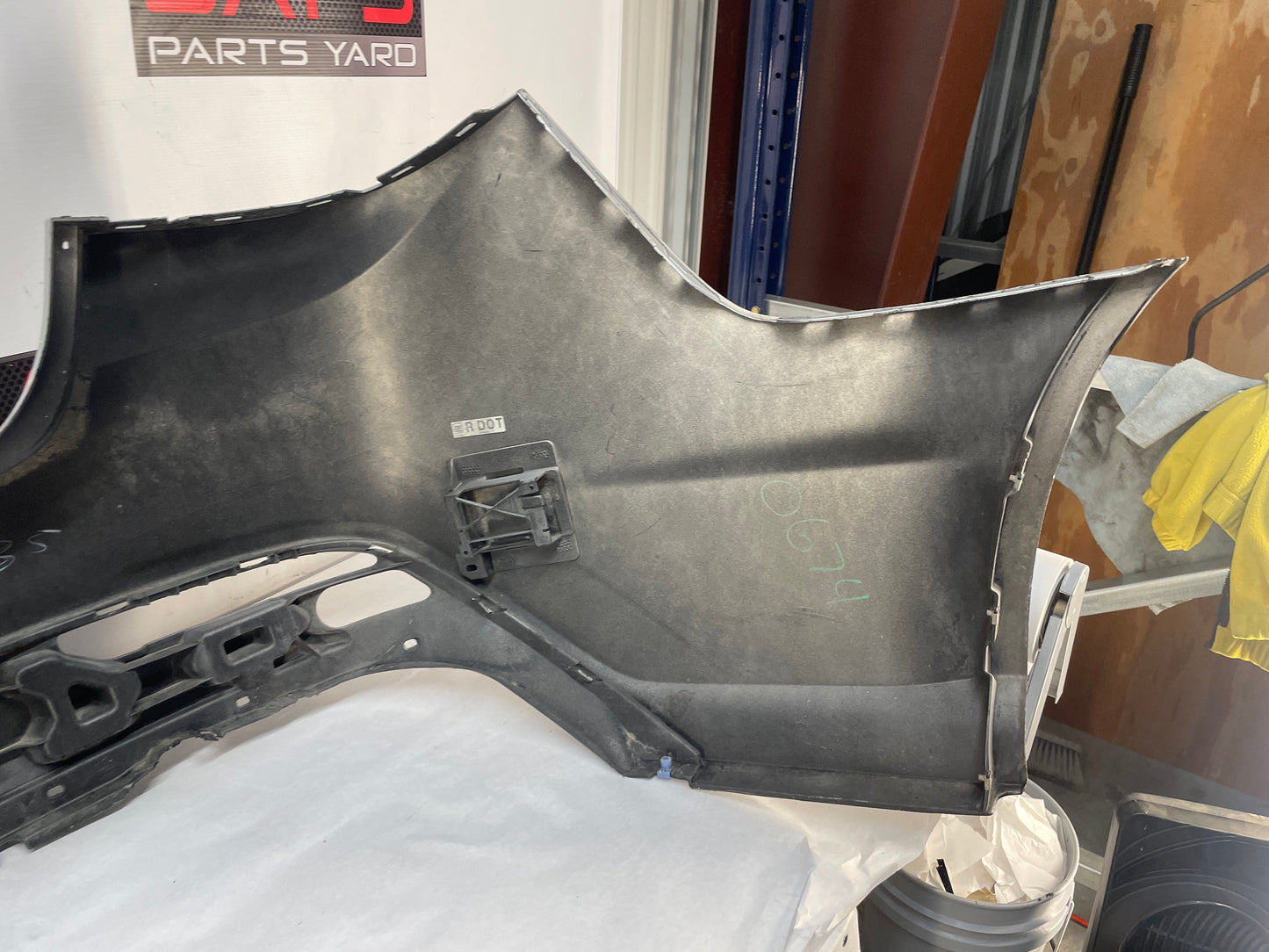 2015 Chevy SS Sedan Rear Bumper Cover Silver OEM