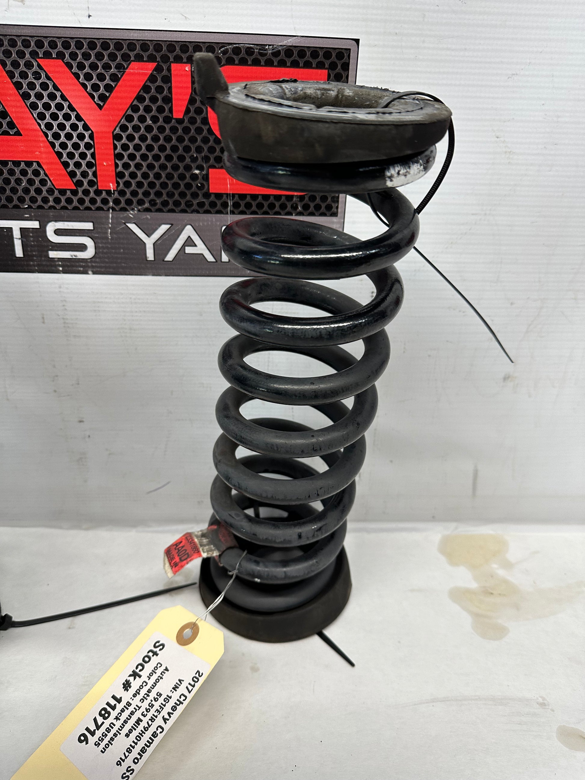 2017 Chevy Camaro SS Rear RH & LH Coil Springs OEM - Day's Parts Yard