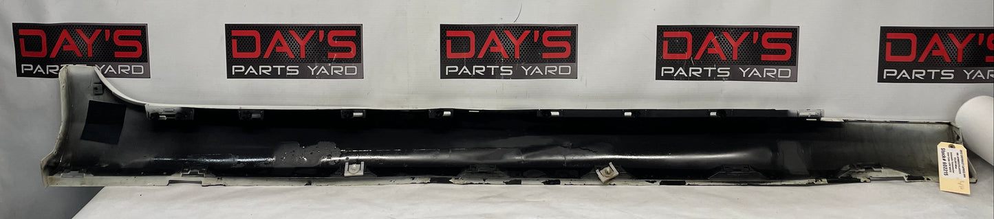 2012 Chevy Caprice PPV LH Driver Rocker Molding Side Skirt Panel Trim White OEM