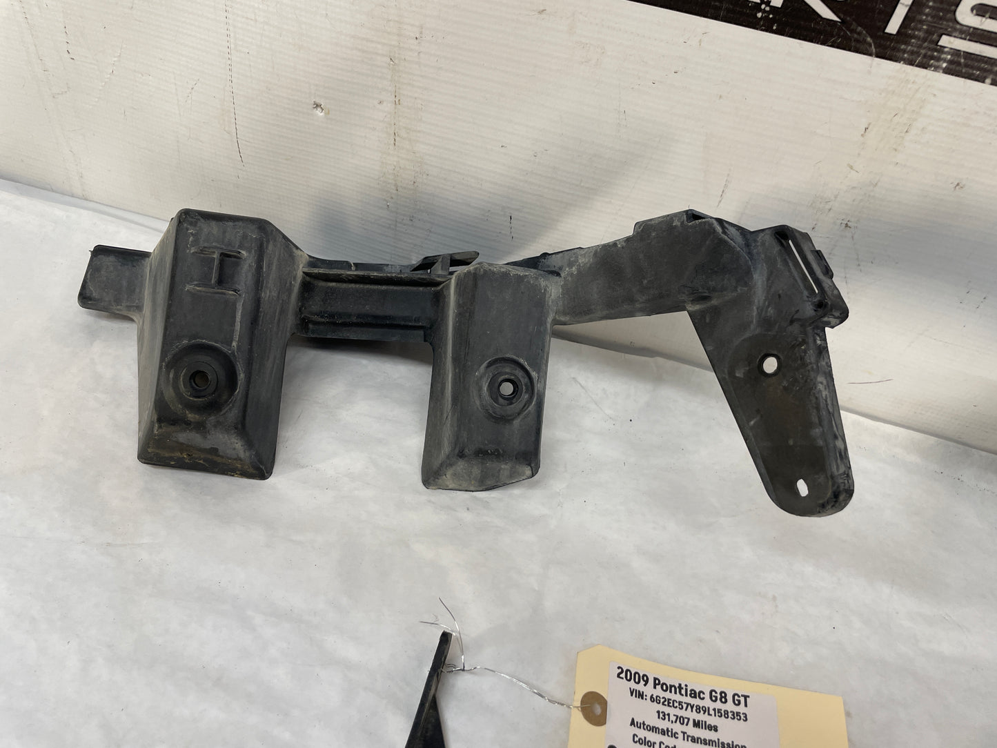 2009 Pontiac G8 GT Complete Rear Bumper Brackets Mounts Supports Guides Set OEM