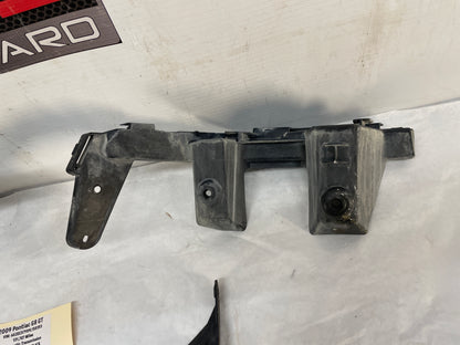 2009 Pontiac G8 GT Complete Rear Bumper Brackets Mounts Supports Guides Set OEM