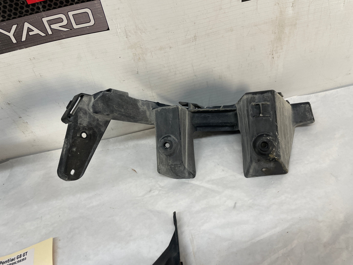 2009 Pontiac G8 GT Complete Rear Bumper Brackets Mounts Supports Guides Set OEM