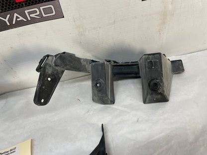 2009 Pontiac G8 GT Complete Rear Bumper Brackets Mounts Supports Guides Set OEM