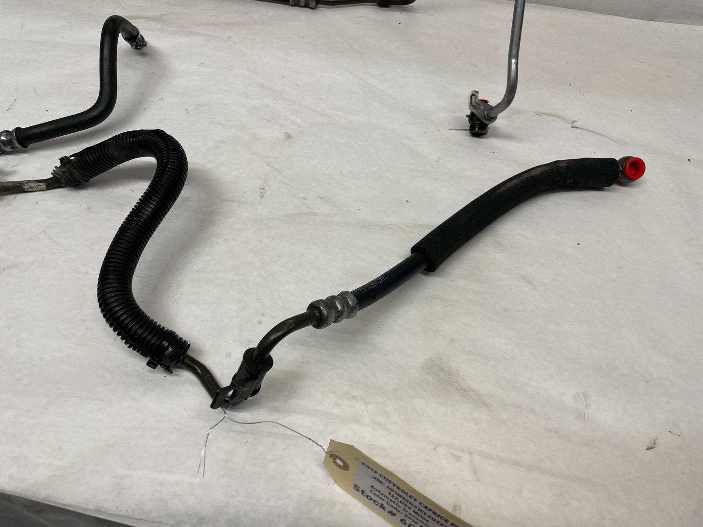 2012 Chevy Caprice PPV Power Steering Lines Hoses Tubes OEM