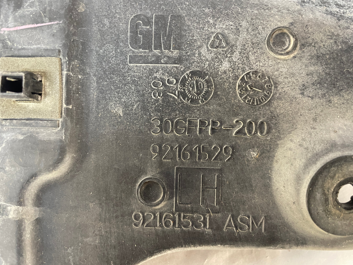 2009 Pontiac G8 GT Complete Rear Bumper Brackets Mounts Supports Guides Set OEM